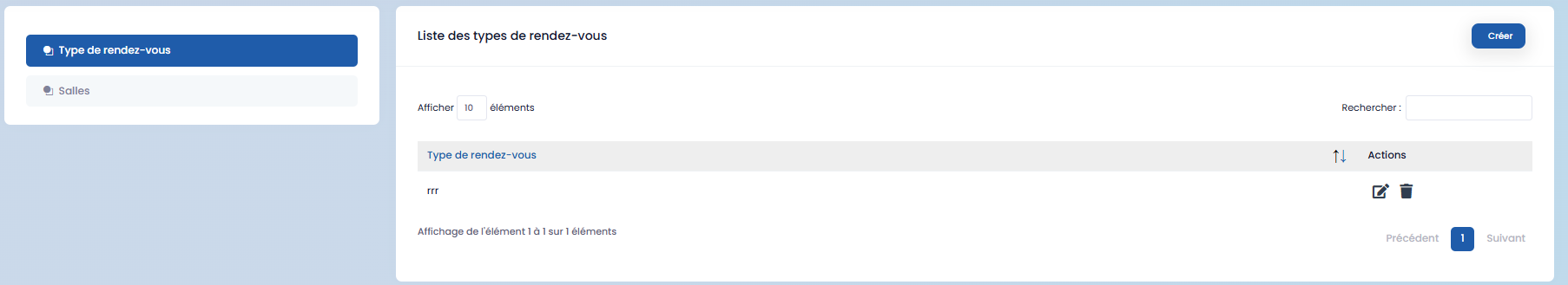Meeting Rooms Settings
